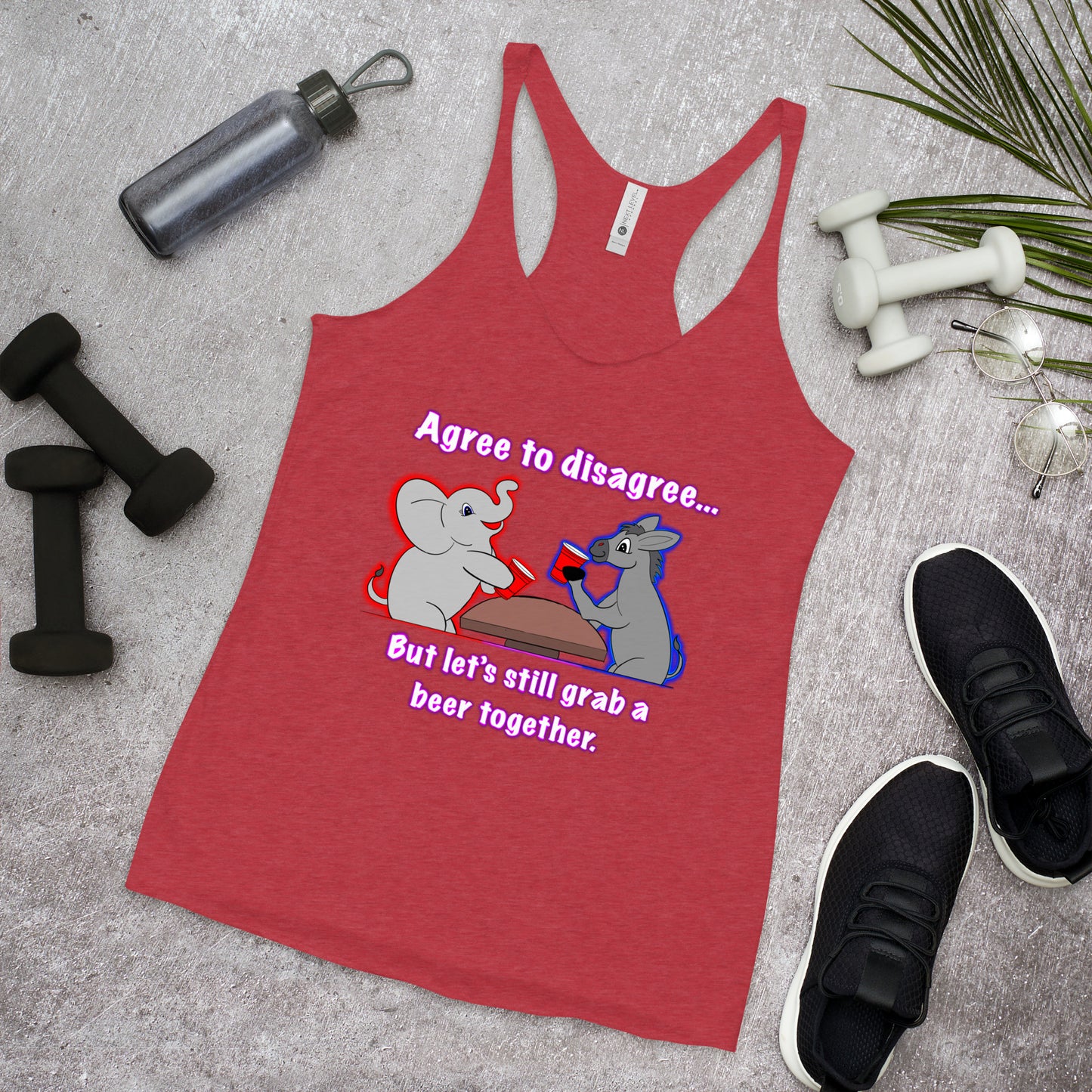 Beer Women's Racerback Tank