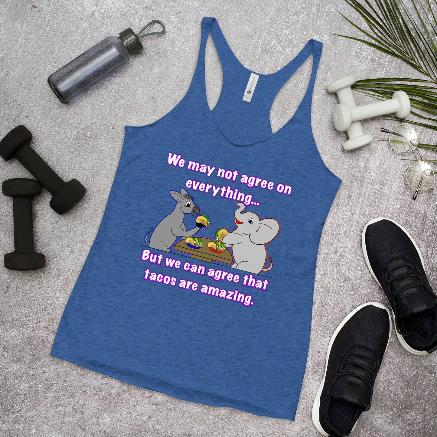 Tacos Women's Racerback Tank