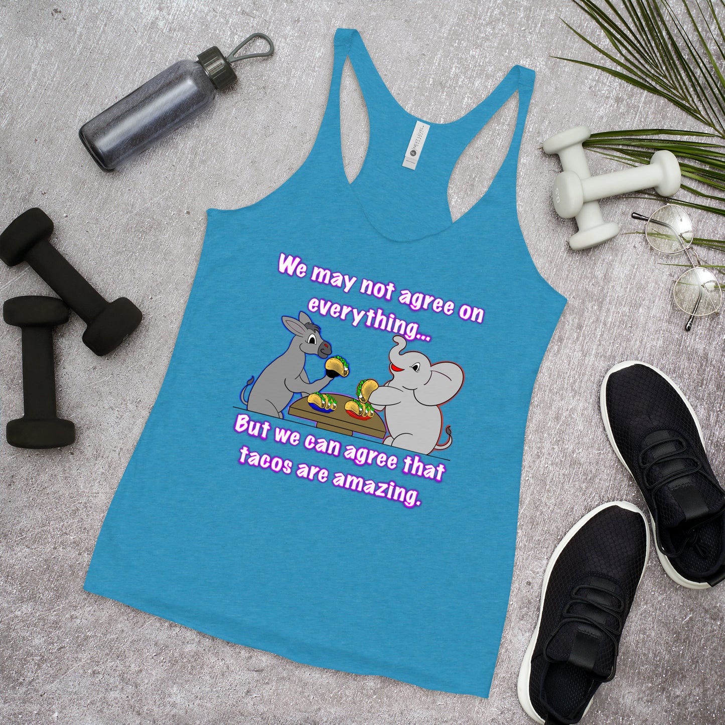 Tacos Women's Racerback Tank